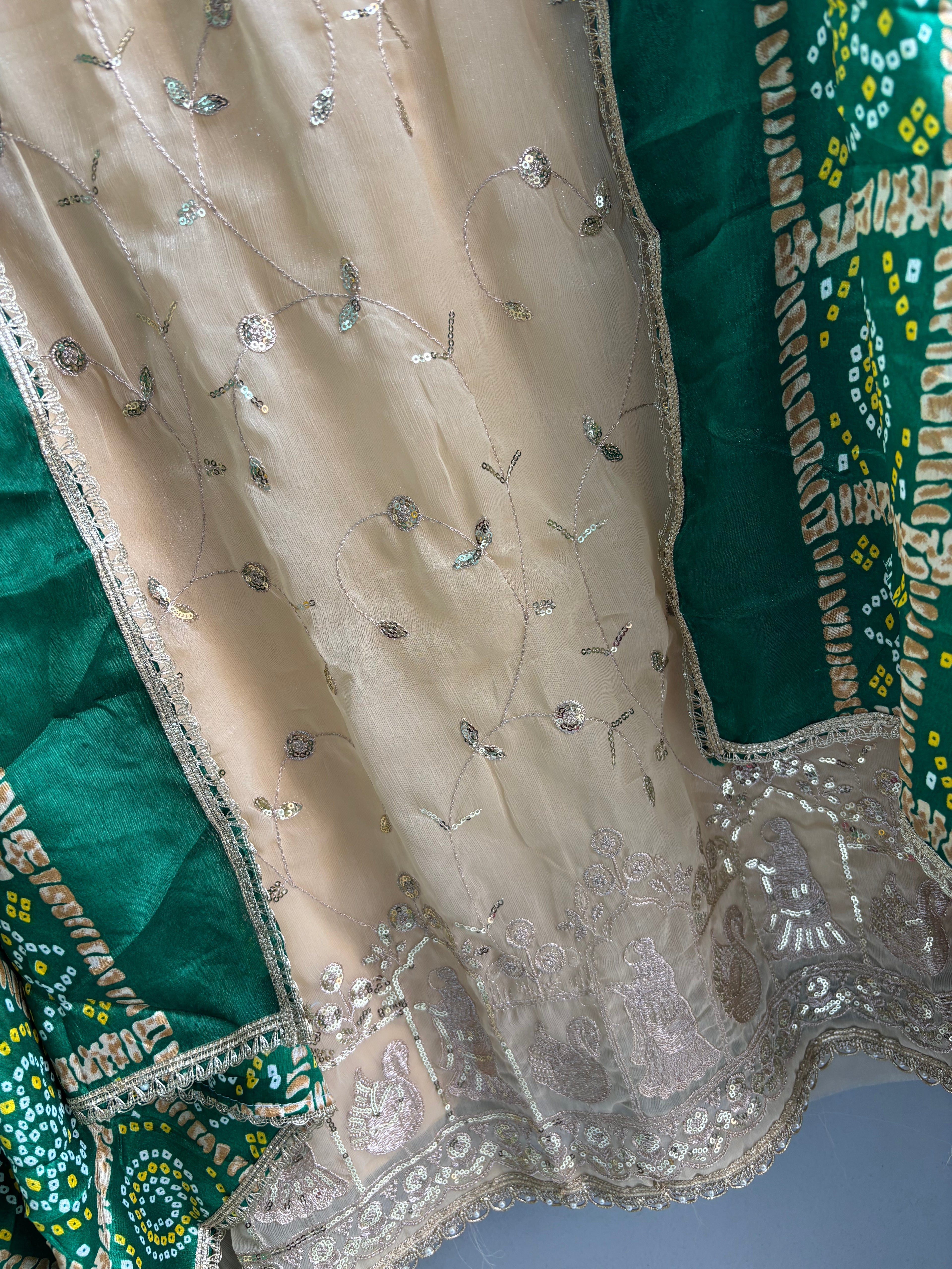 Bandhani Georgette Suit set