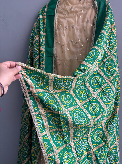 Bandhani Georgette Suit set